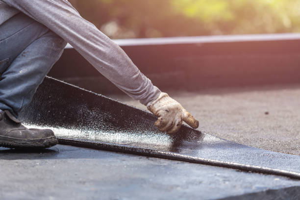Professional Basement Waterproofing technician working in South Wales, NY